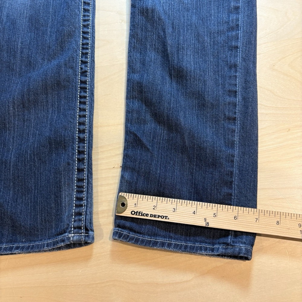 Big Star Women 33R Blue Jeans Maddie Mid Rise Y2K Denim Lycra - Picture 11 of 16